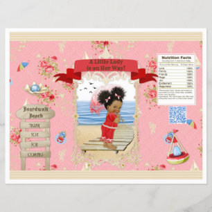 Flyer Calçadão Victoriana Beach Summer Chip Bag