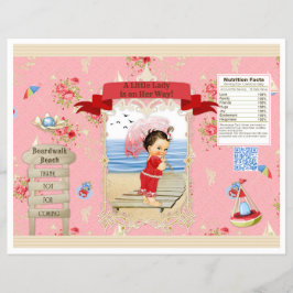 Flyer Calçadão Victoriana Beach Summer Chip Bag