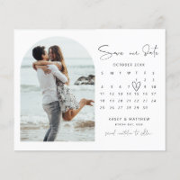 Calendário ORÇAMENTÁRIO foto Convite Salve a Data