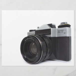 Flyer Câmara de filme antiga