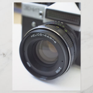 Flyer Câmera de filmagem antiga