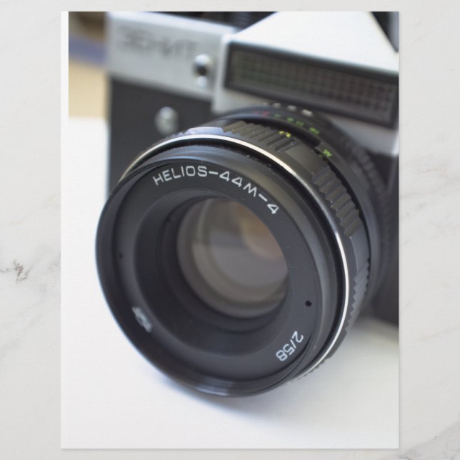 Flyer Câmera de filmagem antiga (Frente)