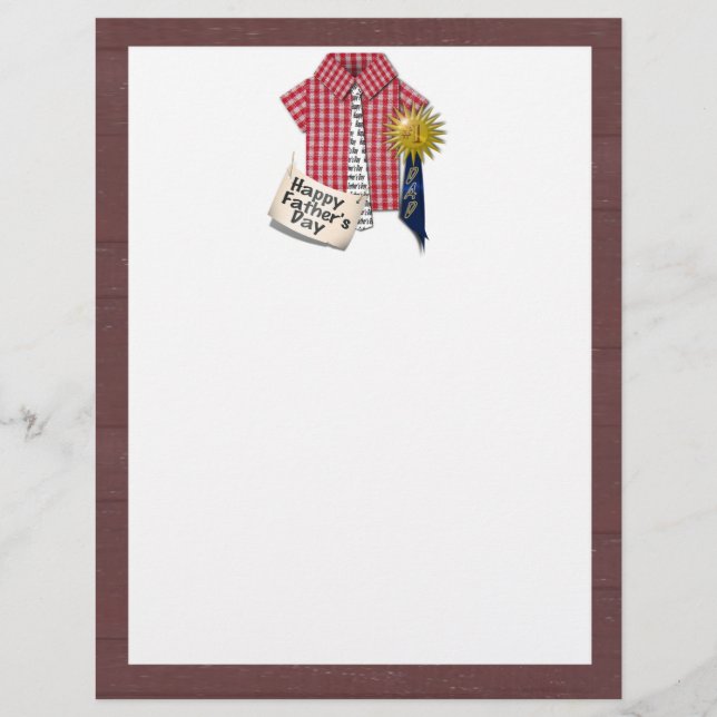 Flyer Camisa Vermelha dia de os pais com Fundo da Tara (Frente)