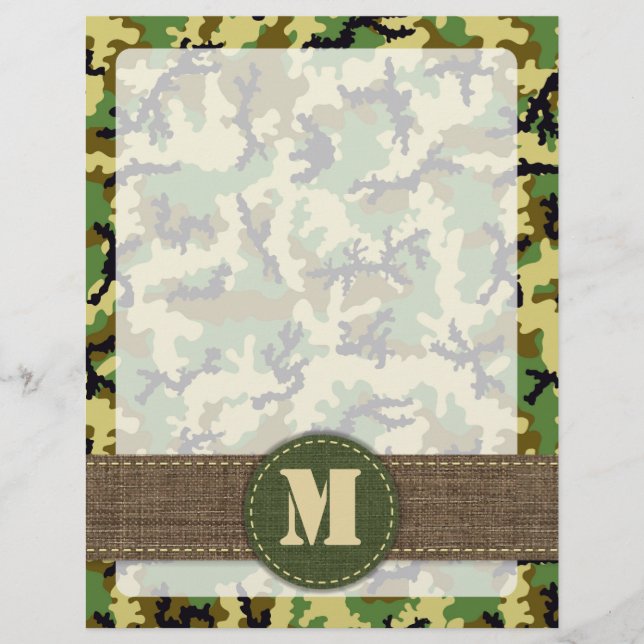 Flyer Camuflagem florestal (Frente)