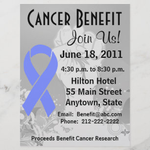 Flyer Cancer esofágico insecto personalizado do