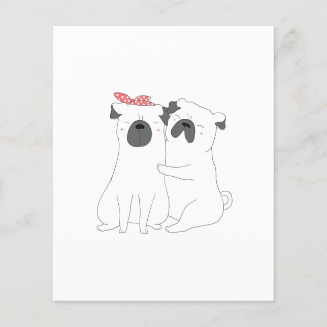 Flyer Cão-de-Massa | Presente para o sobrevoo do cão cor (Frente)