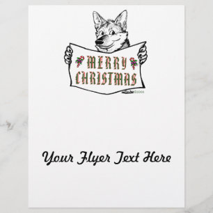 Flyer Cão de Natal: Feliz Natal!