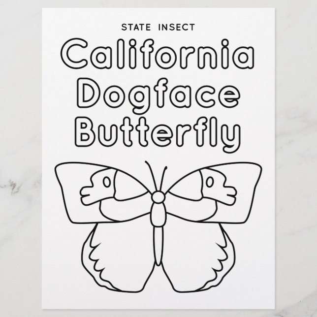 Flyer capital e apelido do estado da califórnia (Frente)