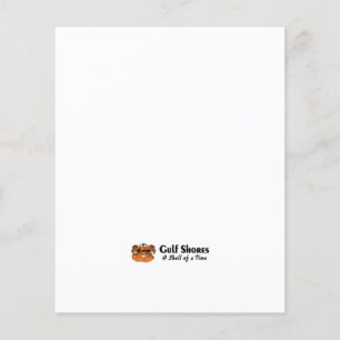 Flyer Caranguejo de Costa do Golfo Alabama