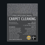 Flyer Carpete de cinza, Limpeza de tapetes, Serviço de L<br><div class="desc">Carpete De cinza,  Limpeza De Carpete,  Folheto De Publicidade Do Serviço De Limpeza Pela Loja Cartão de visita.</div>