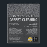 Flyer Carpete de cinza, Limpeza de tapetes, Serviço de L<br><div class="desc">Carpete De cinza,  Limpeza De Carpete,  Folheto De Publicidade Do Serviço De Limpeza Pela Loja Cartão de visita.</div>