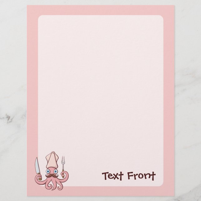 Flyer Cartoon Chef Lula (Frente)