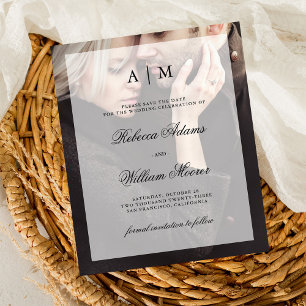 Flyer Casamento com Orçamento Reduzido - Economize a Dat