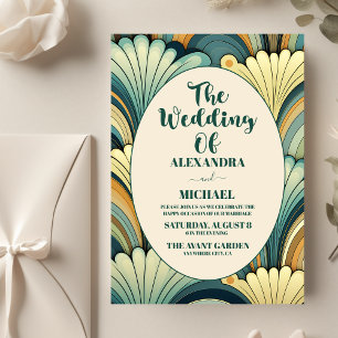 Flyer Casamento Floral Boho Retro Econômico