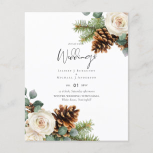 Flyer CASAMENTO NO INVERNO ORÇAMENTAL Eucalyptus Rosas 