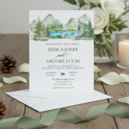 Flyer Casamento Russo Da Floresta Das Montanhas