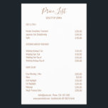 Flyer Castanho Branco Simples<br><div class="desc">Flyer Castanho Branco moderno e simples. Entworfen für Designer,  Styhear,  Salons,  Haare und Make-up Künstler,  Unhas und Lash Künstler,  Wellness-Center und mehr.</div>