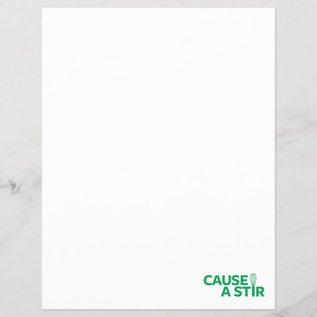 Flyer Causa uma agitação (Frente)