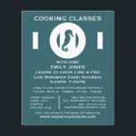 Flyer Cavalo de mar, frutos do mar, classes de Cozinhar<br><div class="desc">Cavalo De Mar,  Frutos Do Mar,  Classes De Cozinhar Folhetos De Publicidade Por Loja De Cartão de visita.</div>