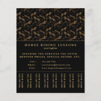 Flyer Cavalo de Pulso | Ancoradouro | Formador de cavalo