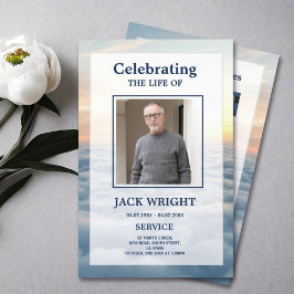 Flyer Celebração da Vida no Programa de Serviços Funerai