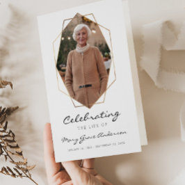 Flyer Celebração Dourada do Programa Funeral de Vida