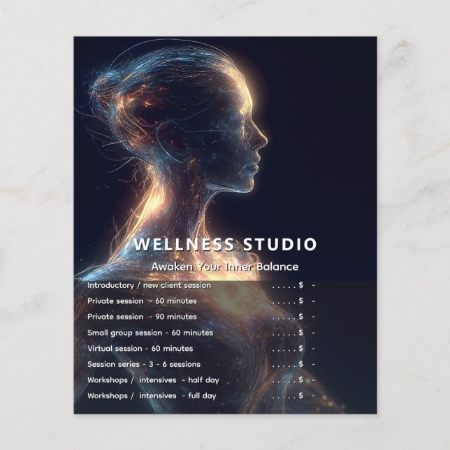 Flyer Celestial Pulse Energy Healing (Frente)