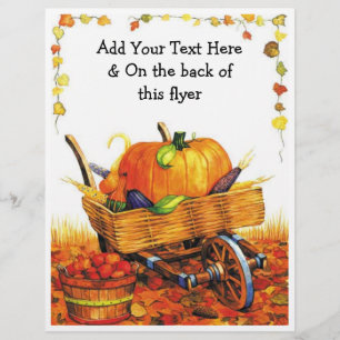 Flyer Cena bonita da queda