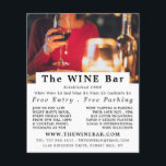 Flyer Cena de Bar de vinho, Bar de vinho/Publicidade de<br><div class="desc">Cena De Bar De Vinho,  Bar De Vinho/Folhetos De Publicidade De Vinho,  Pelas Lojas De Cartões de visitas.</div>