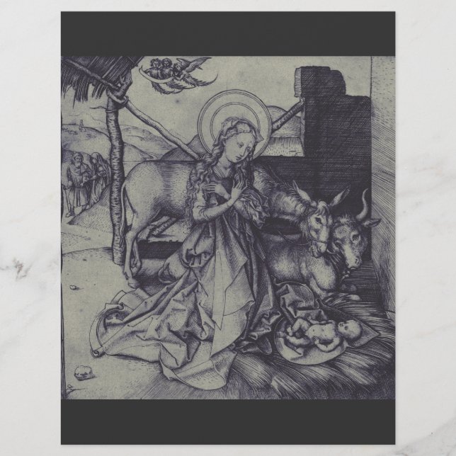 Flyer Cena de Natividade Antiga og Jesus Cristo (Frente)