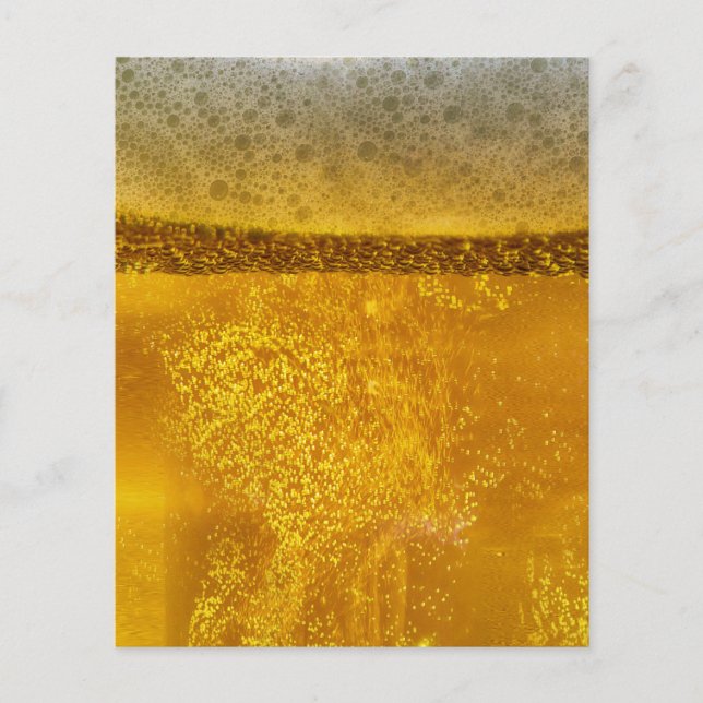 Flyer Cerveja Galaxy a Celestial Quenching Foam (Frente)