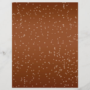 Flyer Cerveja Raiz com Arte de Fundo de Pequenas Bolhas