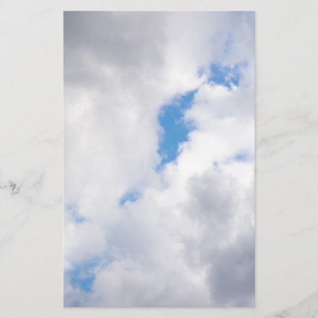 Flyer Céu nublado (Frente)