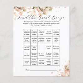 Flyer Chá de panela branco preto moderno encontre o conv