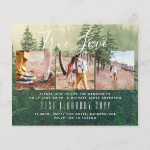 Flyer Chá de panela de Noivado de Convite para Casamento