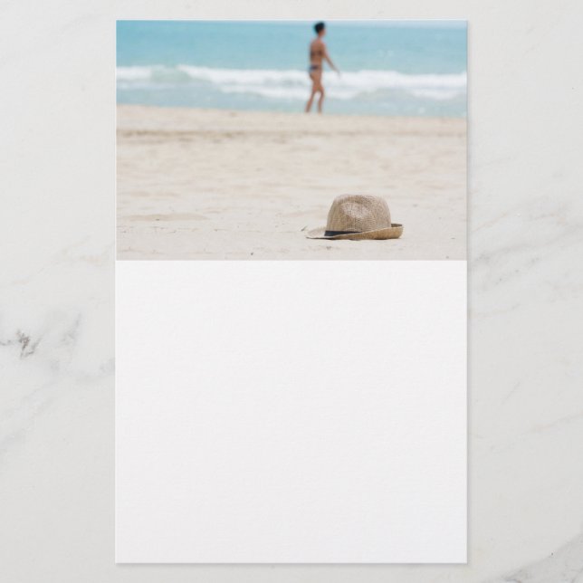 Flyer Chapéu na praia (Frente)