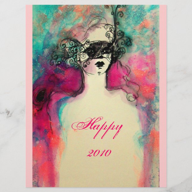 Flyer CHARM / Dourado cor-de-rosa (Frente)