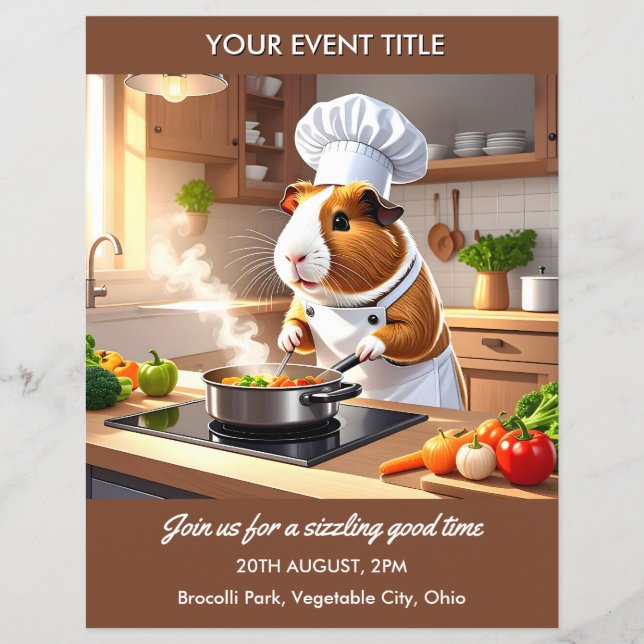 Flyer Chef de Suíno-guinchado (Frente)