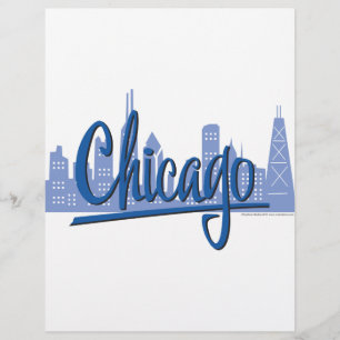 Flyer Chicago Windy City Skyline