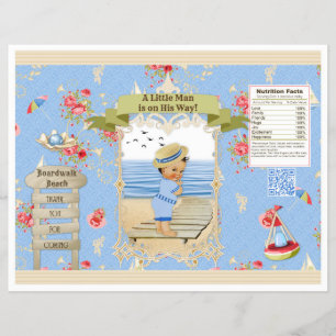 Flyer Chip Bag De Verão De Praia Vitoriana