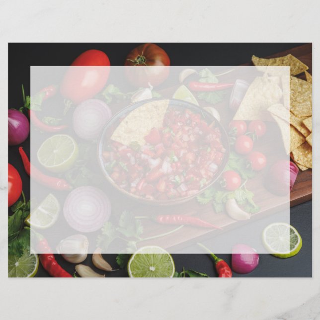 Flyer Chips e Salsa Homemade (Frente)