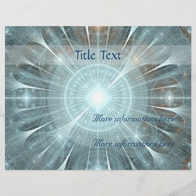 Flyer Christmas Cathedral Window (Frente)