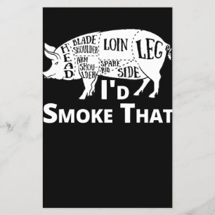 Flyer Churrasco CHURRASCO Grill Pig Pork Id Fumar Que