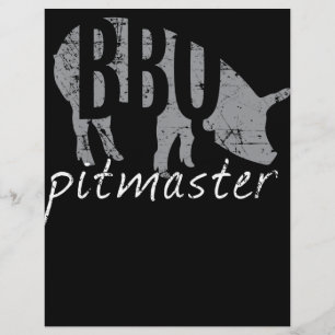Flyer Churrasco CHURRASCO Pitmaster Pig Grill Fars Day