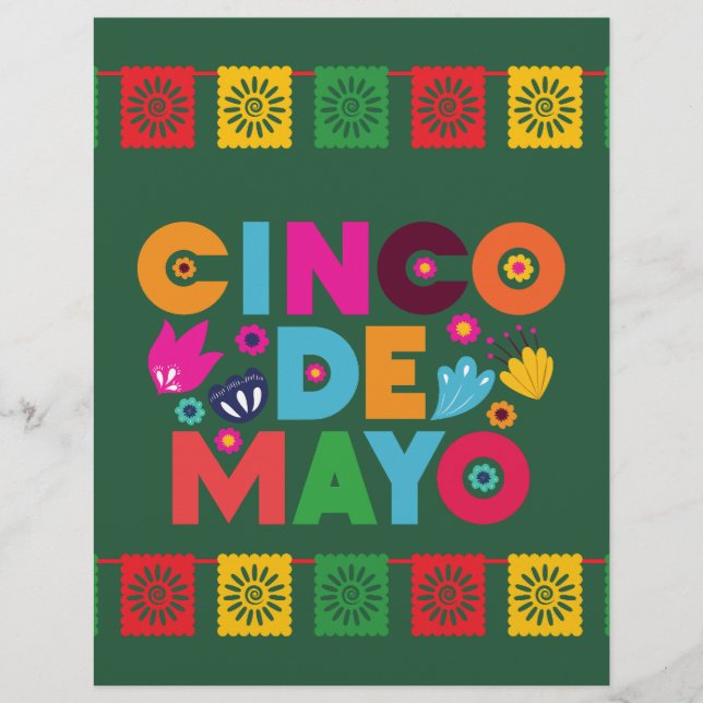 Flyer Cinco De Mayo (Frente)
