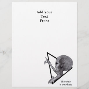 Flyer Cinza, a verdade está lá fora