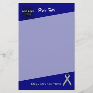 Flyer Cinza/Faixa de Cinza padrão por Kenneth Yoncich