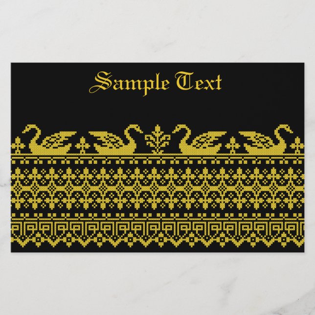 Flyer Cisnes Douradas (Frente)