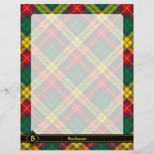 Flyer Clã Buchanan Tartan