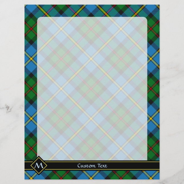 Flyer Clan MacLeod caçando Tartan (Frente)